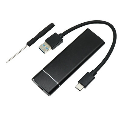 M.2 USB 3.1 Type C SSD Mobiliojo standžiojo disko dėžutė Adapterio kortelė m2 prie usb USB3.1 Type-C išorinio korpuso dėklas, skirtas 2230 2242 2260 2280