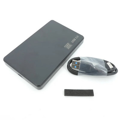 Išorinis HD dėklas 2.5 HDD dėklas SSD išorinio standžiojo disko dėžutės korpusas 6Gbps 10TB SATA į USB2.0/3.0 kietojo disko dėklo adapteris