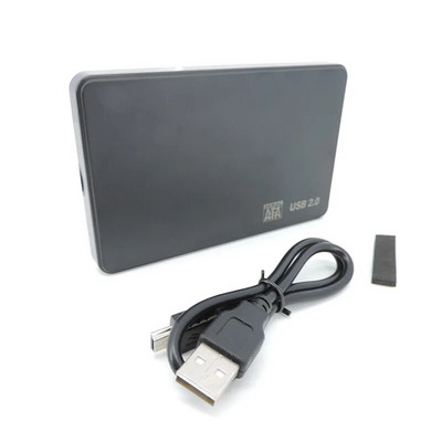 Išorinis HD dėklas 2.5 HDD dėklas SSD išorinio standžiojo disko dėžutės korpusas 6Gbps 10TB SATA į USB2.0/3.0 kietojo disko dėklo adapteris