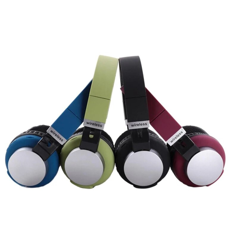 Căști pliabile MH8 Căști fără fir Bluetooth 5.0 Radio Stereo Sport Laptop Căști Căști cu microfon