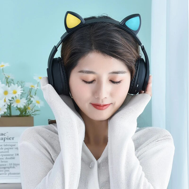 Bluetooth 5.0 ausinės su mikrofonu, stereofoninis sulankstomas 300 mah, skirtas kompiuteriui nešiojamam telefonui Tws ausinės belaidės ausinės