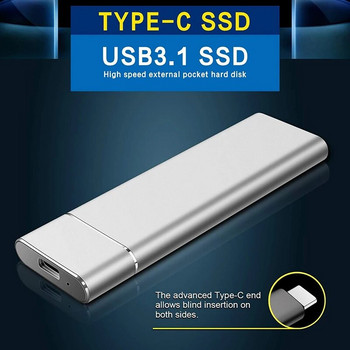 2TB Solid State Drive HDD Преносим външен твърд диск Високоскоростен външен твърд диск M.2 USB 3.1 интерфейс Mass Storage диск