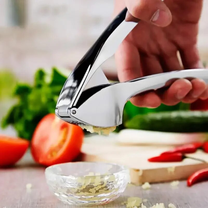 Česnakų presas Česnakų smulkintuvas smulkintuvas Profesionalus virtuvės česnako smulkintuvas.