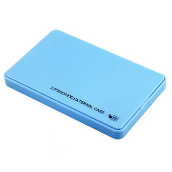2,5-инчов корпус за твърд диск USB2.0 Преносима кутия за твърд диск 480Mbps Кутия за външен твърд диск за MacBook PC