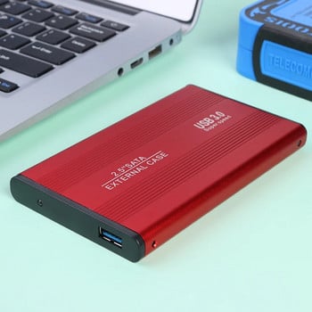 HDD SSD мобилен калъф 2,5 инча SATA 3TB USB 3.0 5Gbps твърд диск Външен корпус Аксесоари за битови компютри