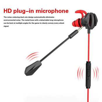 Ενσύρματο ακουστικό gaming 3,5 mm Ακουστικό με μικρόφωνο, για PS4 κινητό τηλέφωνο PUBG 3D ακουστικά, για φορητό υπολογιστή tablet