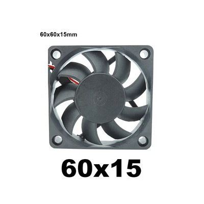4010 12025 8010 30 mm nuolatinė srovė 5 V 12 V 24 V aušinimo ventiliatorius be šepetėlių Variklio korpusas Tylus 40 mm 50 mm 60 mm 70 mm 80 mm 90 mm 120 mm 3D spausdinimui 2 PIN