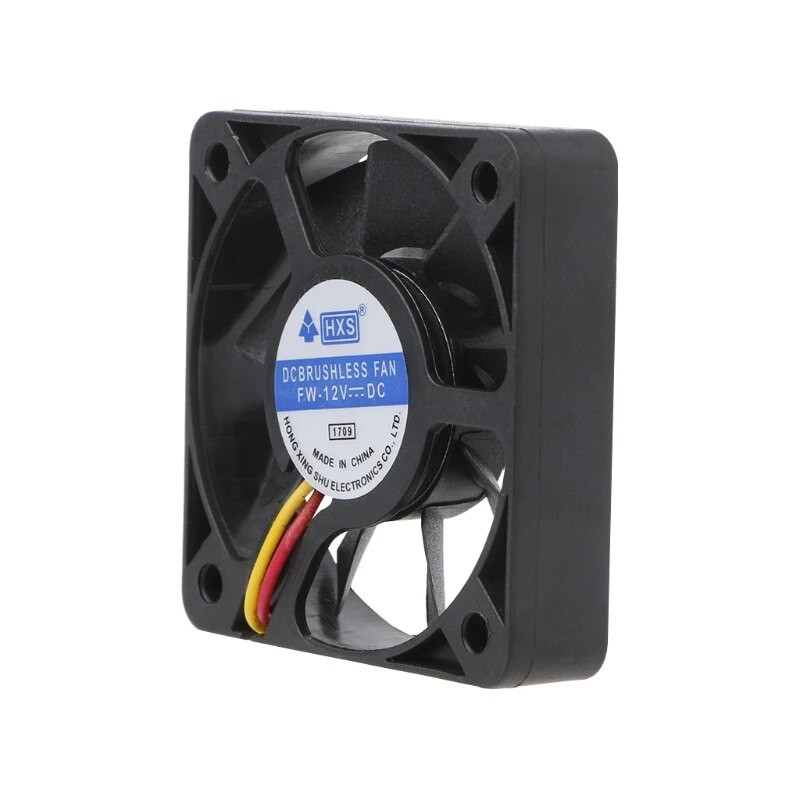 5010 egyenáramú 12 V-os 3 tűs hűtőventilátorhoz, 50 mm-es 9 lapátos ventilátor hűtőventilátor Csendes CPU ventilátor Dc kefe nélkülihez 22 cm-es, USB tápellátással