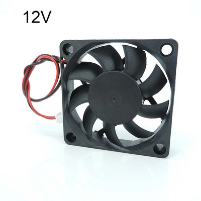 DC 5V 12V 24V 60mm 6015 DC ventilaator 60x60x15mm 6cm jahutusjahuti arvuti PC CPU korpuse ventilaator toiteallika ventilaator XH2.54 2pin