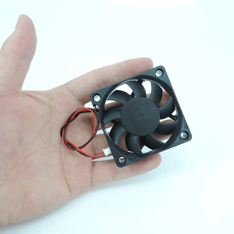 DC 5V 12V 24V 60mm 6015 DC ventilaator 60x60x15mm 6cm jahutusjahuti arvuti PC CPU korpuse ventilaator toiteallika ventilaator XH2.54 2pin