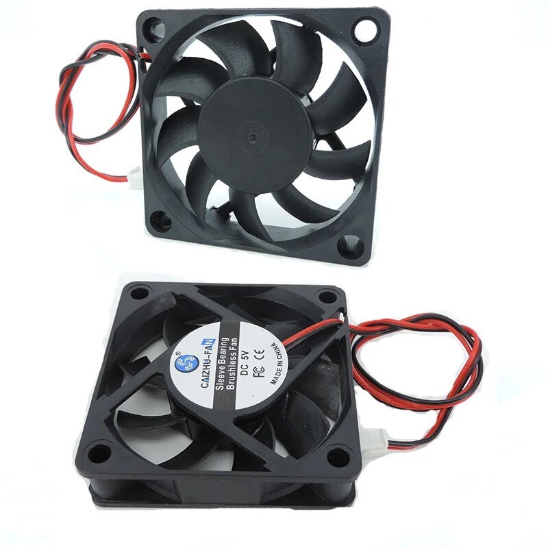 DC 5V 12V 24V 60mm 6015 DC ventilaator 60x60x15mm 6cm jahutusjahuti arvuti PC CPU korpuse ventilaator toiteallika ventilaator XH2.54 2pin