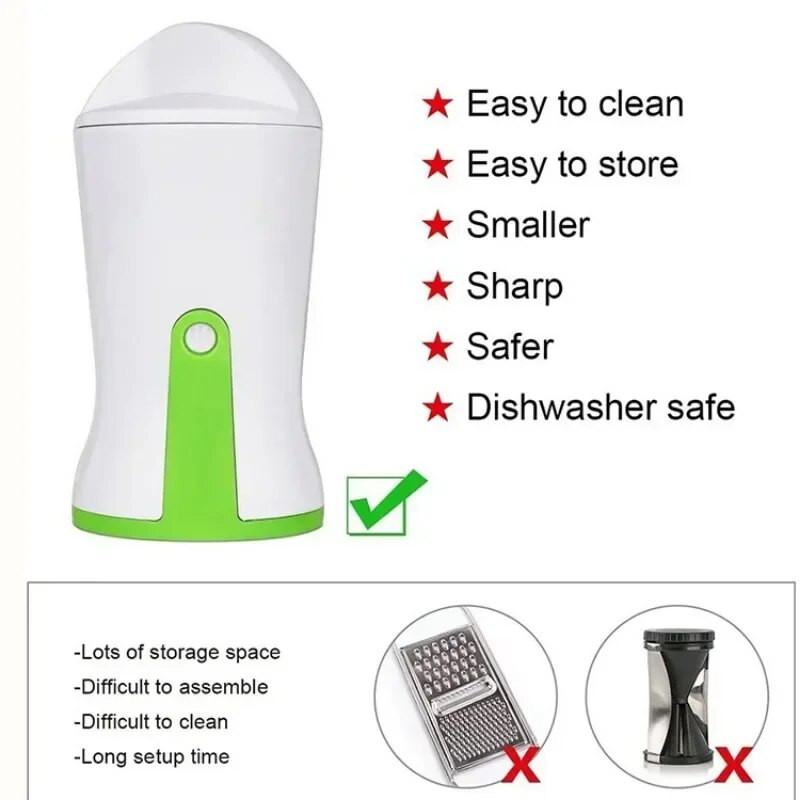 1 τμχ Πολυλειτουργικός μηχανισμός κοπής σπιραλιζέ βαρέως τύπου Κόπτης λαχανικών σπιράλ λαχανικών Ζυμαρικά ζυμαρικά μακαρόνια μακαρόνια