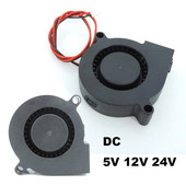 Охлаждащ вентилатор DC 5v 12v 24V 5015 радиален турбо вентилатор 50x15MM Аксесоари за 3D принтер 50MM безчетков 5CM охлаждащ вентилатор H2
