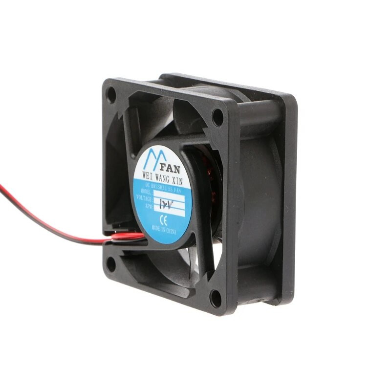 60x60x25mm ventiliatorius 6025 12V 24V DC bešepetėliu kompiuterio aušinimo ventiliatorius 3200RPM USB 2 kontaktų rankovės guolis PC kompiuteris dėklui