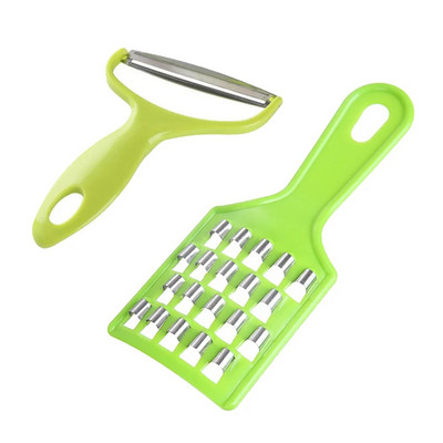 2/1 τμχ Σετ αποφλοιωτών λαχανικών Κόφτης πατάτας Τρίφτης λάχανου Πλαστικός αποφλοιωτής φρούτων Κόπτης καρότων φρούτων Εργαλεία αποφλοίωσης σπιτιού κουζίνας