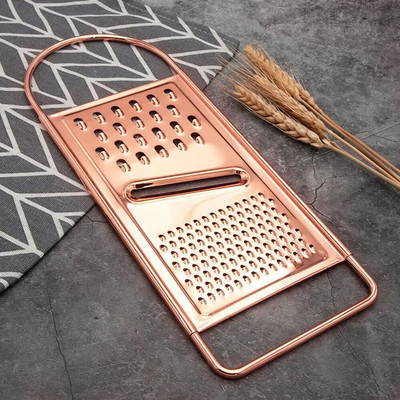 Zlatna ribalica od nehrđajućeg čelika Kuhinjska ribalica za povrće i voće Rezač za koru krumpira Struganje Sjeckalica Rezač Rezači za salatu Alati Alat za kuhanje