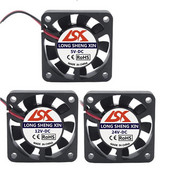 Karštas 1PC 4CM 5V12V24V kompiuteris nešiojamasis kompiuteris CPU VGA vaizdo plokštės aušintuvas Aušinimo ventiliatorius Radiatoriaus rutulinis vaizdo plokštės ventiliatoriaus priedai