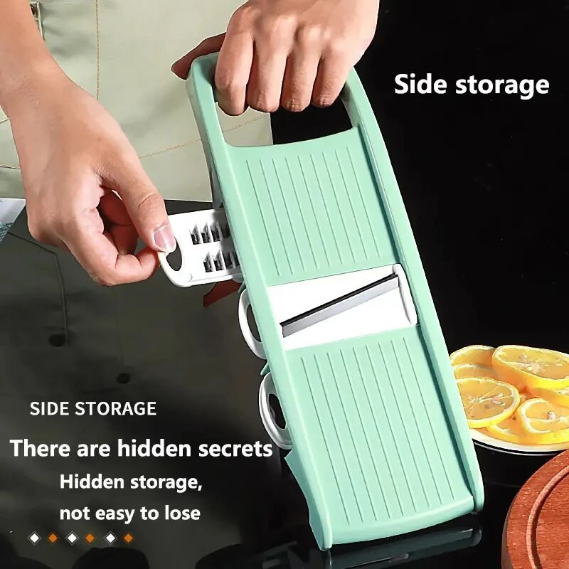 Set de plăci de ștergere a legumelor multifuncționale de protecție pentru mâini Răzătoare de legume Tăiător de legume morcovi, varză, robot de bucătărie Manual