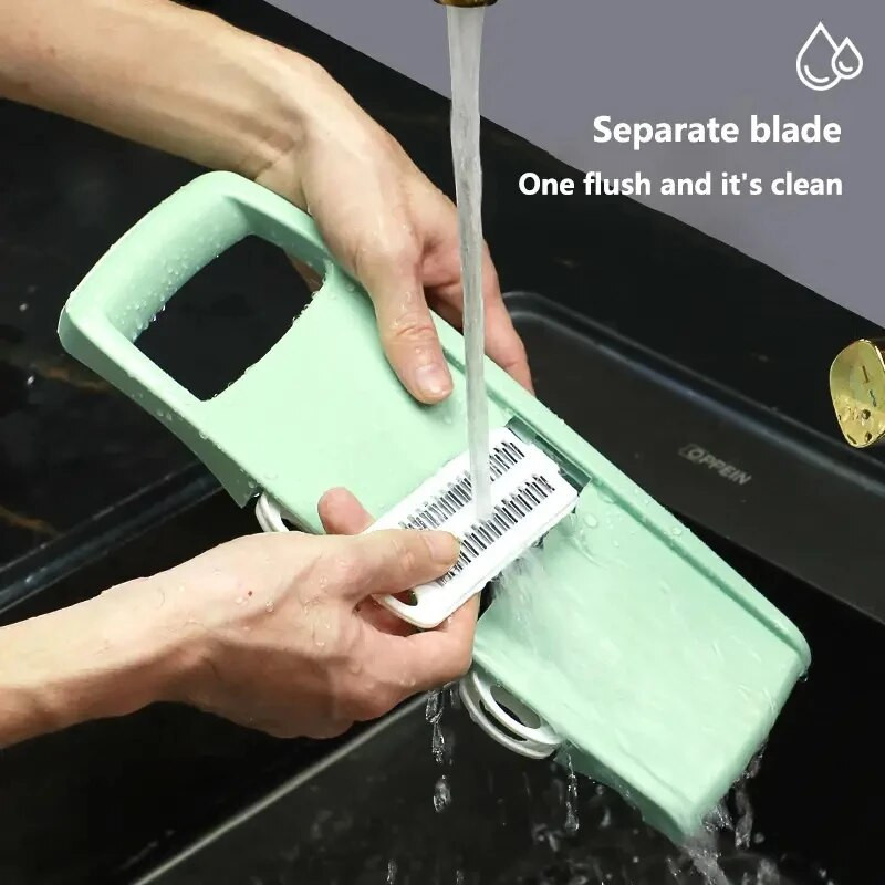 Set de plăci de ștergere a legumelor multifuncționale de protecție pentru mâini Răzătoare de legume Tăiător de legume morcovi, varză, robot de bucătărie Manual