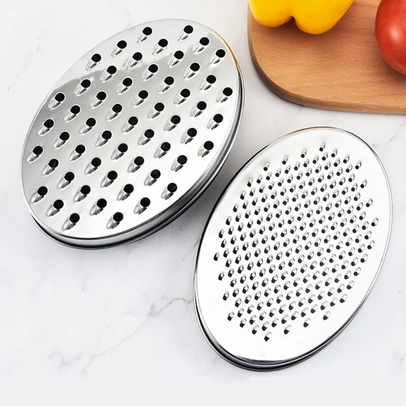 Sajtreszelő Ginger Zester tároló tartállyal és kefe daráló reszelő zöldségekhez Doboz reszelő Konyhai eszközök