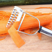 Daudzfunkcionāls nerūsējošā tērauda dārzeņu Julienne rīves mizotājs kartupeļu burkānu augļu griezējs portatīvie virtuves piederumi