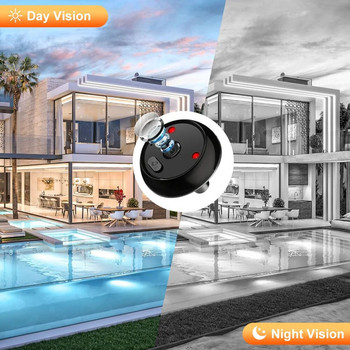 Wsdcam 2,4 ιντσών Video Doorbell Peephole Doorbell Camera Night Vision Video Eye Door Bell Home Ασφάλεια Προστασία Peephole Viewer
