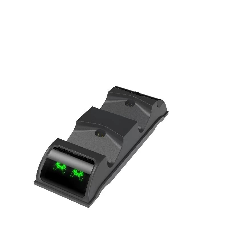 USB greito dvigubo įkrovimo dokas, skirtas PS4 valdikliui, belaidžio valdiklio įkroviklis, skirtas Sony PlayStation4 greitajam įkrovimui