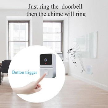 Z30Pro 2,4 GHZ WiFi ασύρματη βιντεοκουδούνι πόρτας με 2-way Audio Cloud Storage Night Vision Wireless Smart Video Doorbell