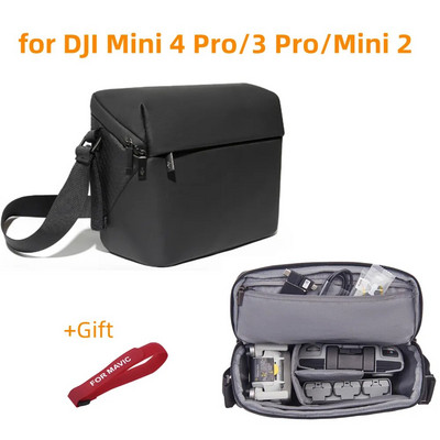for DJI Mini 4 Pro Shoulder Bag Storage Travel Backpack for DJI Mini 2/AIR 2S/Mini 3/Mini 3/4 Pro Bag Drone Case Accessory Box
