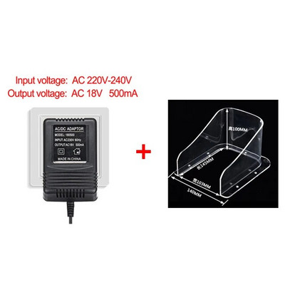 18 V kintamosios srovės transformatorius 5 metrų kabelis Wi-Fi durų skambučio kameros maitinimo adapteris IP vaizdo domofono žiedui belaidžiam durų skambučiui 220 V–240 V įvestis