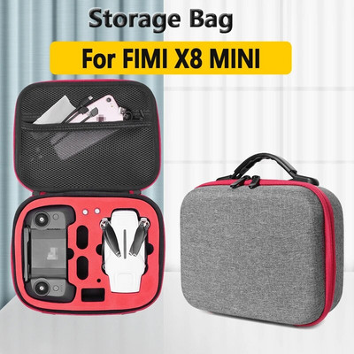 Storage Bag for FIMI X8 MINI/X8 MINI V2 Carrying Case Remote Control Protective Case Battery Storage Cover Drone Accessories