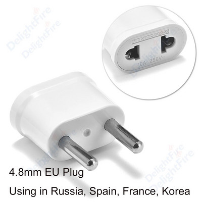Adapter utikača za SAD/EU/AU Europska utičnica Adapter za utikač iz EU u SAD Utičnica za električni punjač Japan Kina Amerika AC pretvarač