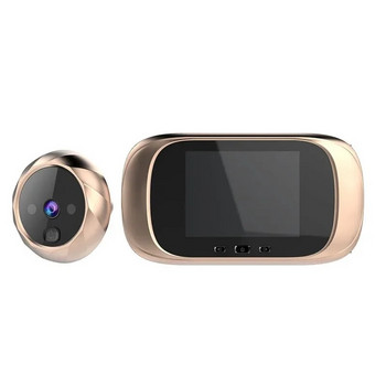3,5-инчова цифрова врата Dell Peephole Viewer Цифрова камера за врата 120-градусов ъгъл шпионка Viewer video Eye Door Doorbell