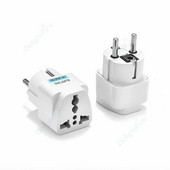 ES KR adapteris elektros lizdas Universalus JAV AU į ES maitinimo adapteriai Ispanija Prancūzija Kelioninis adapteris Kištuko keitiklis Korėja kintamosios srovės lizdai