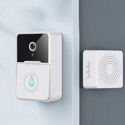Камера за видео звънец 1080P широкоъгълна защита против кражба 2.4G WiFi звънец Видео гласово повикване Мобилно ПРИЛОЖЕНИЕ Welcome Doorbell