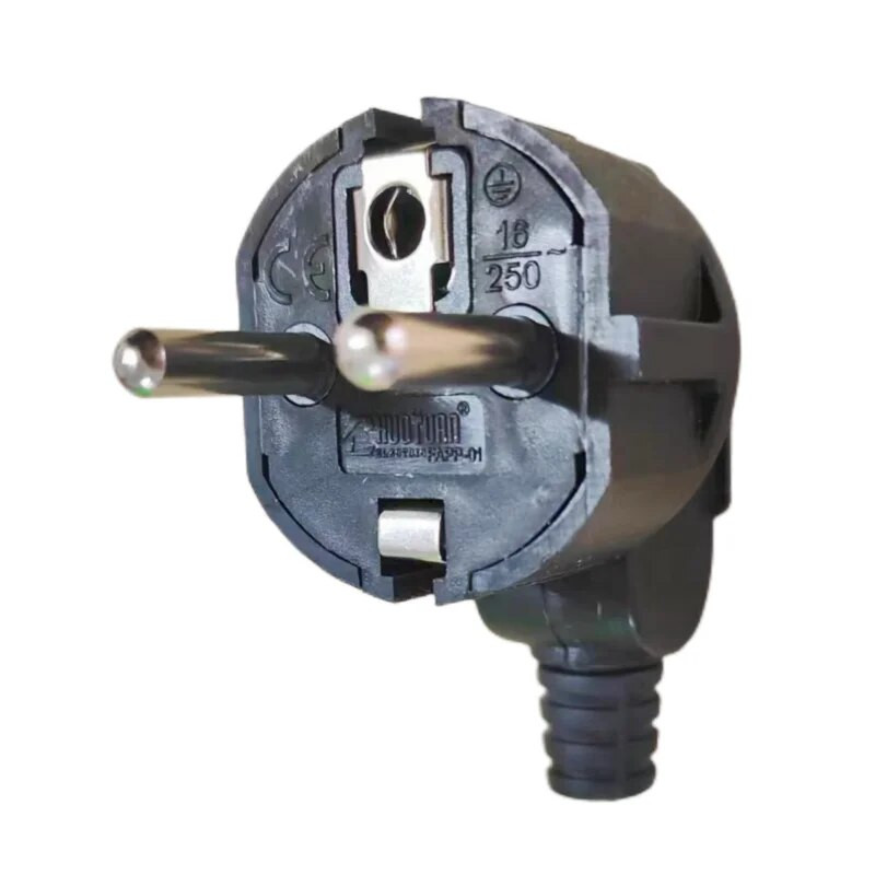 ES spraudņa adaptera 16A vīrišķā nomaiņas kontaktligzdas Atkārtoti savienojamas Schuko Electeic ligzdas eiro savienotājs strāvas pagarinātāja kabelim, Koreja