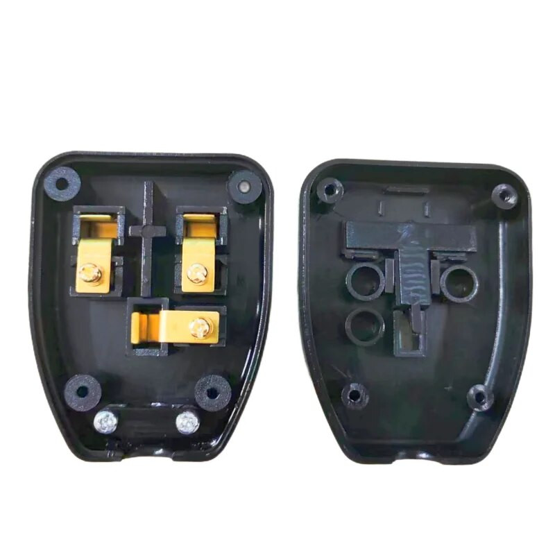 1vnt 13A 250V JK Didžiosios Britanijos standartinis moteriškas lizdas maitinimo adapteris Nuimamas maitinimo laido kabelio jungties lizdas baltas/juodas