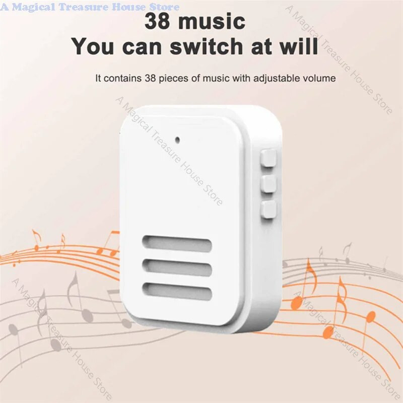 Išmanusis belaidis nuotolinis vaizdo durų skambutis Išmanusis vizualinis namų domofonas HD naktinio matymo WiFi įkraunamas apsauginis durų skambutis