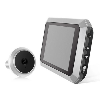 Ψηφιακό Ηλεκτρονικό Σκόπευτρο Εγγραφή βίντεο Βίντεο Ψηφιακό Door Viewer 3,97 ιντσών με οθόνη LCD Door Peephole Κάμερα 1400mAh