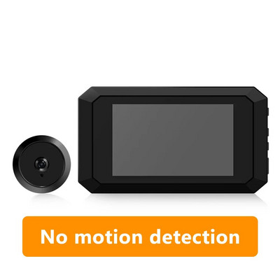 Digitális Eye Elektronikus kereső Fényképrögzítő Videó Digitális ajtónéző 3,97 hüvelykes LCD képernyős ajtó kukucskáló kamera 1400mAh