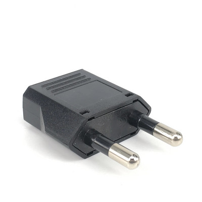 1 vnt Universalus ES kištuko adapteris kelioninis adapteris CN US To Euro Juoda/balta Maitinimo adapteris Elektros kištukas Keitiklis Kištukiniai lizdai