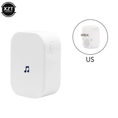 110 dB belaidis durų skambučio imtuvas Ding Dong Wifi durų skambučio kamera kintamosios srovės mažos energijos suvartojimo namų durys 90 V–250 V 52 varpeliai
