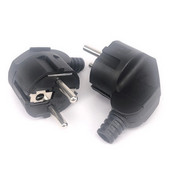 1db EU European Round 2 tűs AC táp dugós dugó újrahuzalható aljzat kimenet adapter adapter adapter hosszabbító kábel csatlakozó