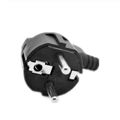 1db EU European Round 2 tűs AC táp dugós dugó újrahuzalható aljzat kimenet adapter adapter adapter hosszabbító kábel csatlakozó
