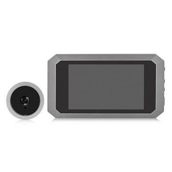 Видео Цифров визуализатор за врата Digital Magic Eye Електронен визьор Нощно виждане Запис на снимки 1400mAh Вградена литиева батерия
