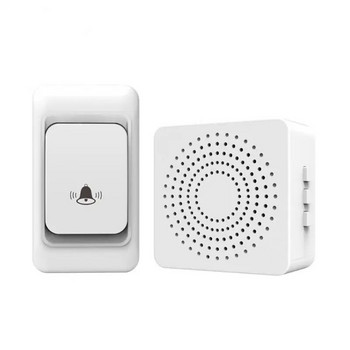 433 Doorbell Безжична домашна вила Интелигентно дистанционно управление Doorbell Захранван от USB Напомняне за възрастни хора Защита на домофон