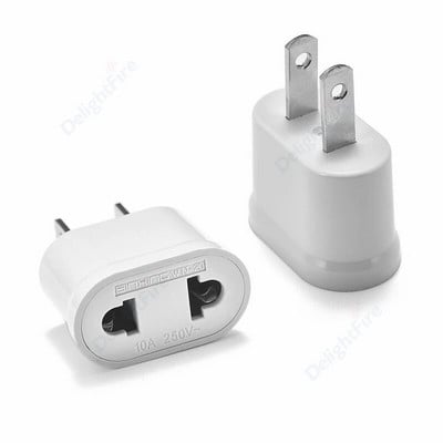 US Plug Adapter EU To US Australia Travel Adapter Electric  Power Plug Charger Adapter Sockets AC Converter Outlet