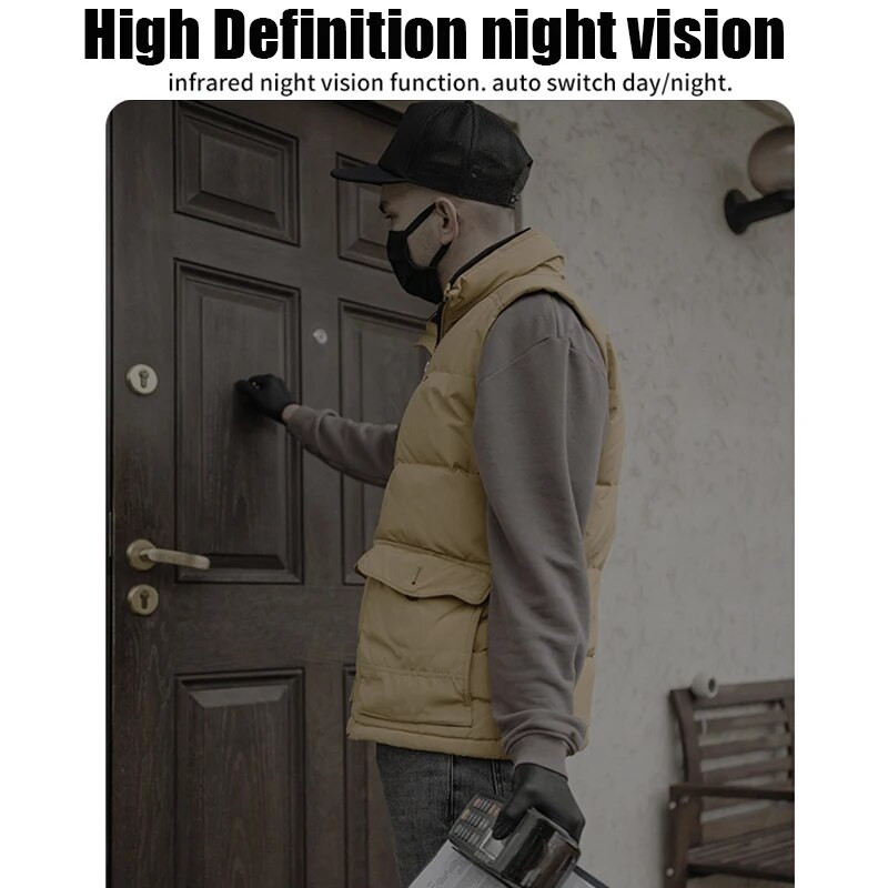 X9 Smart WiFi Video Sonerie Cameră Audio Interfon Viziune de noapte Produs pentru uși fără fir Securitate la domiciliu