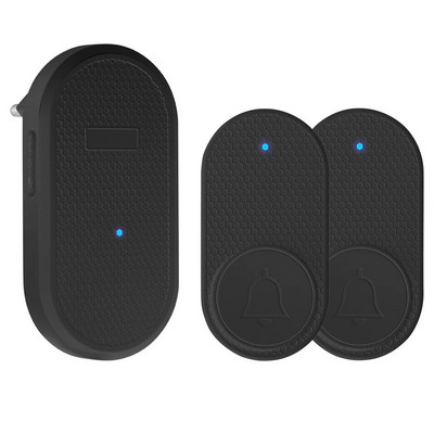 Bezvadu viedais durvju zvans, laipni lūdzam mājās, drošības signalizācija, 32 dziesmas, 4 līmeņi, regulējams skaļums, vienkārša uzstādīšana