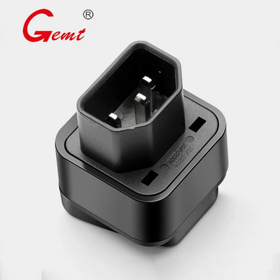 PDU konvertáló dugó UPS C14 Turn Socket Server IEC320-C14 Plug Converter UK USA AU Euro EU to IEC 320 Plug Travel Adapter